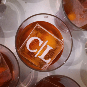 Engraved Ice Cubes
