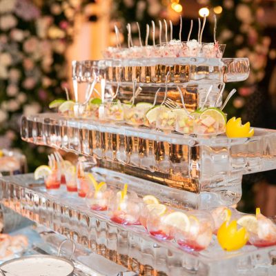 3 Tier Seafood Tower Ice Sculpture