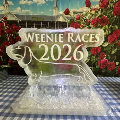 weenie races 2026 dog sculpture